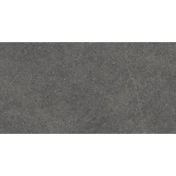 Bodenfliese 'Hardy' schwarz 30 x 60 cm