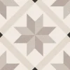 Bodenfliese 'Retro Genova' Feinsteinzeug beige 22,5 x 22,5 cm