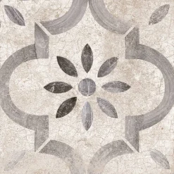Bodenfliese 'Retro Mesina gris' Feinsteinzeug mehrfarbig 22,5 x 22,5 cm