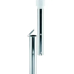 Bodenhülse Metall für Schirmmast mit Ø 38-50 mm