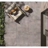 Bodenplatte 'Polar' Feinsteinzeug grey 90 x 90 x 2 cm
