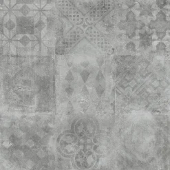Bodenplatte 'Taina' Feinsteinzeug grey gemustert 60 x 60 x 2 cm