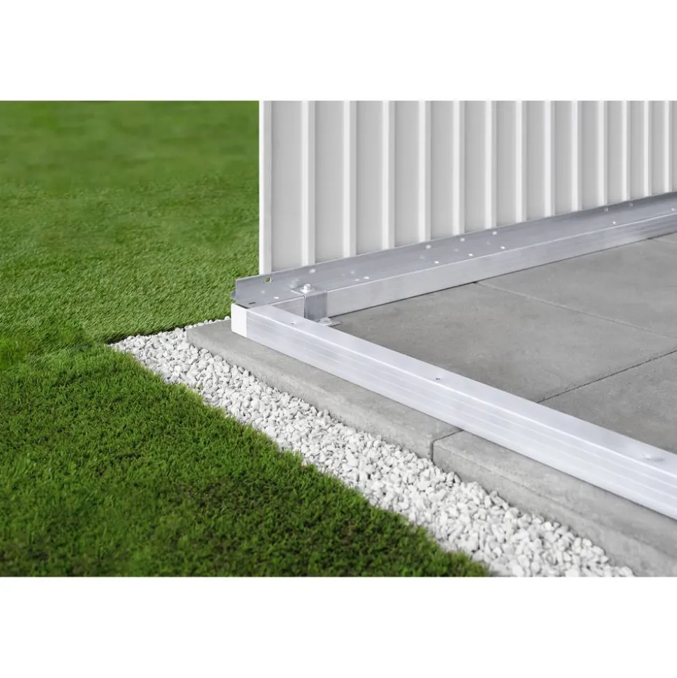 Bodenrahmen für Gerätehaus "HighLine" Aluminium H1