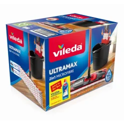Bodenwischer-Set 'Ultramax' 2in1 Microfaser inkl. Reinigungsmittel