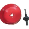 Bohrer rot DN 100, mit Aufnahmeschaft