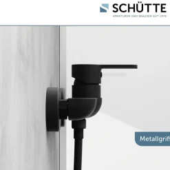Brausearmatur 'Denver' matt schwarz