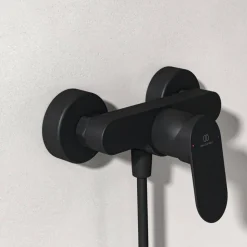 Brausearmatur 'Ceralife O' schwarz