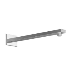 Brausearm chromfarben Messing 38 cm