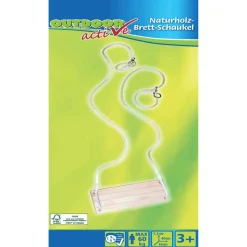 Brettschaukel 'Outdoor Active' Naturholz 40 x 16 cm