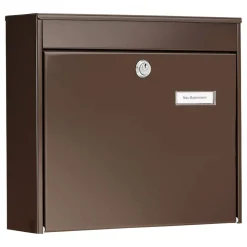 Briefkasten 'Potsdam 878 BR' braun 36,2 x 32,2 x 10 cm