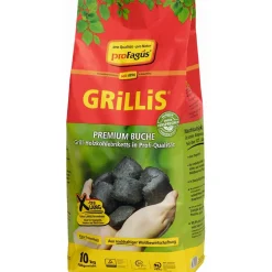 Buchen-Grillholzkohlebriketts 'Grillis' 10 kg