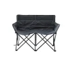 Campingbank 'Island' anthrazit 126 x 50 x 48/88 cm