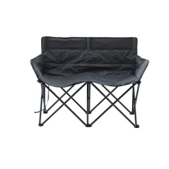 Campingbank 'Island' anthrazit 126 x 50 x 48/88 cm