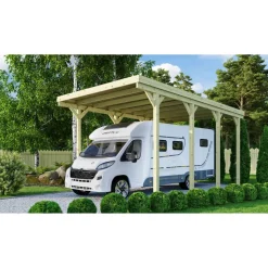 Caravan-Carport 394 x 712 cm Kiefer KDI PVC-Dach