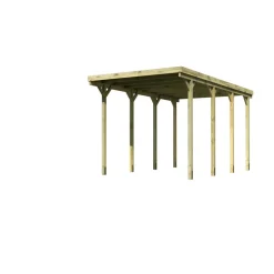 Caravan-Carport 394 x 712 cm Kiefer KDI PVC-Dach