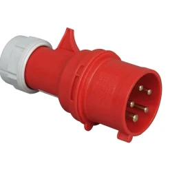 CEE-Stecker 5-polig 16 A ohne Phasenwender
