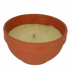 Citronella-Kerze in Tonschale Ø 13 cm