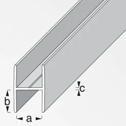 clampline H-Klemmprofil