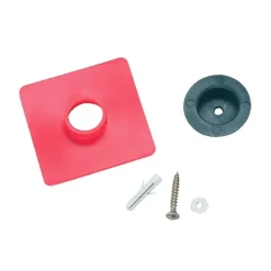 Clip-On rot-schwarz 10 cm