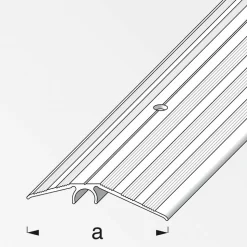 Clipstech® Ausgleichsprofil bronzefarben 100 x 5,6 cm