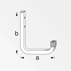 Coaxis® Wandhaken 8 cm