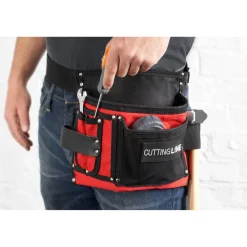 Cutting Line Werkzeug-Gürteltasche Nylon, 5 Taschen