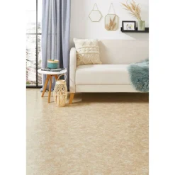 CV Bodenbelag 'Enea' Uni hellbeige 2 m