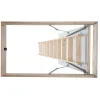 Dachbodentreppe 'Pur' fichtefarbend isoliert 120 x 70 cm