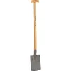Damenspaten mit Stiel Trittkante 110 cm