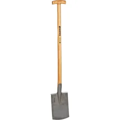 Damenspaten mit Stiel Trittkante 110 cm
