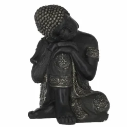 Dekofigur 'Buddha' anthrazit 41 cm