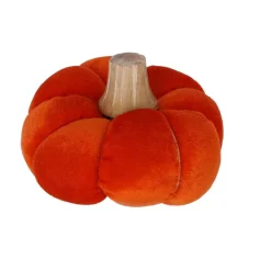 Deko-Kürbis orange 14 x 14 x 10 cm