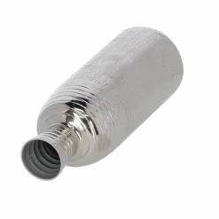 Deko-Vase aluminiumfarben Ø 9,5 x 25 cm
