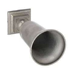 Deko-Vase 'Amphore' silberfarben Ø 15 x 32 cm