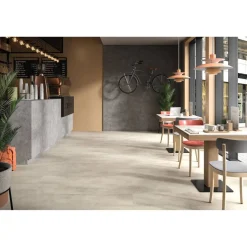 Designboden 'Aquadura+' EDF305 Chromix weiss 7,5 mm