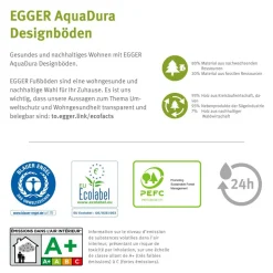 Designboden 'Aquadura' EDF210 Westport Eiche hell 7,5 mm
