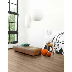 Designboden 'Modular ONE' Eiche Pure perlgrau 8 mm