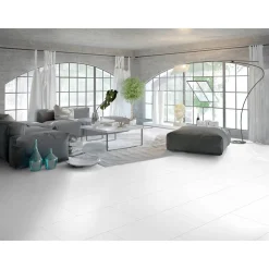 Designboden 'Neo Vario' unifarben weiß 3 mm