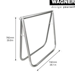 Design-Klappbock 'ST 6412' Aluminium 76 x 74 cm bis max. 100 kg