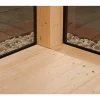Design-Saunahaus 'Cubilis' mit Sauna Varberg 3 und 7,5 kW OS-Ofenset, Steuerung 380 x 300 x 249 cm