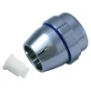 Diamantgriff chromfarben/blau