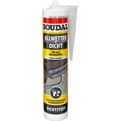 Dichtstoff "Allwetterdicht" transparent 300 ml