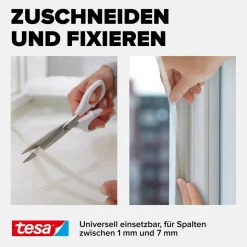 Dichtungsband Silikon 'Insulation' transparent 0,7 x 0,9 x 600 cm