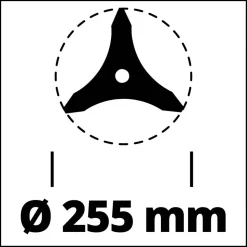 Dickichtmesser für Sensen 255 mm