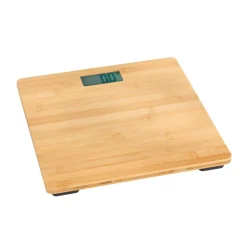 Digitale Personenwaage 'Bambusa' Bambus LCD-Display 30 x 30 cm