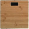 Digitale Personenwaage 'Helji' Bambus LCD-Display 31,5 x 31,5 x 3,5 cm