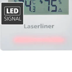 Digitales Hygrometer 'ClimaHome-Check Plus' weiß mit Lüftungsempfehlung