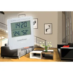 Digitales Hygrometer 'ClimaHome-Check Plus' weiß mit Lüftungsempfehlung