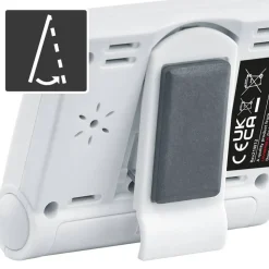 Digitales Hygrometer 'ClimaHome-Check' weiß inklusive Batterie