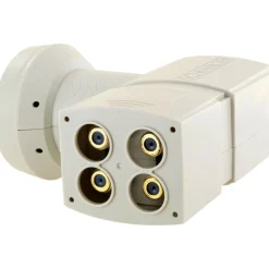 Digitales Quad LNB 'Sun Protect' hellgrau